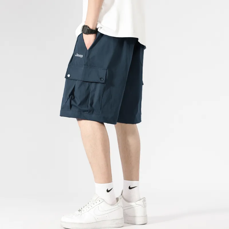 Jeep Cargo Shorts Unisex-14