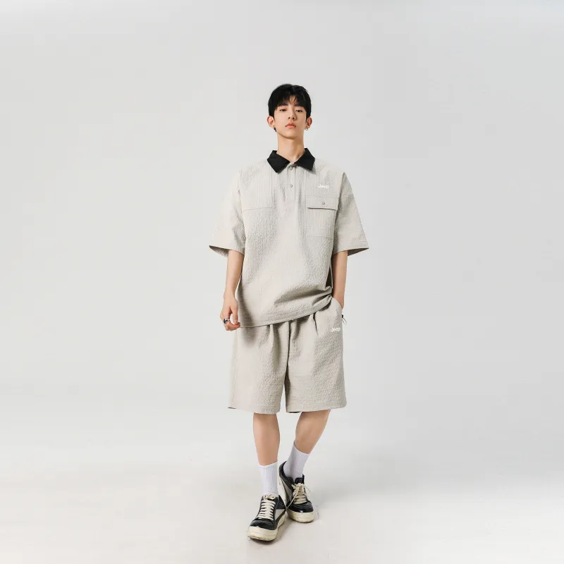 Jeep Casual Sportswear Unisex 2 Piece Set-4