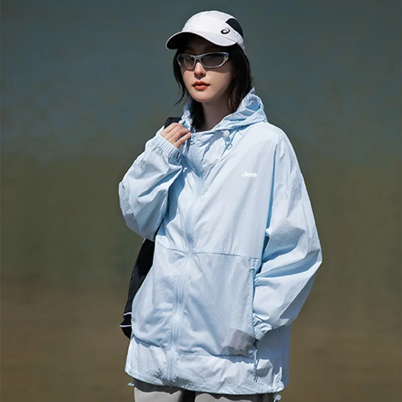 Jeep Super Light Quick Dry UV Protection Sun Protection Clothing Unisex-17