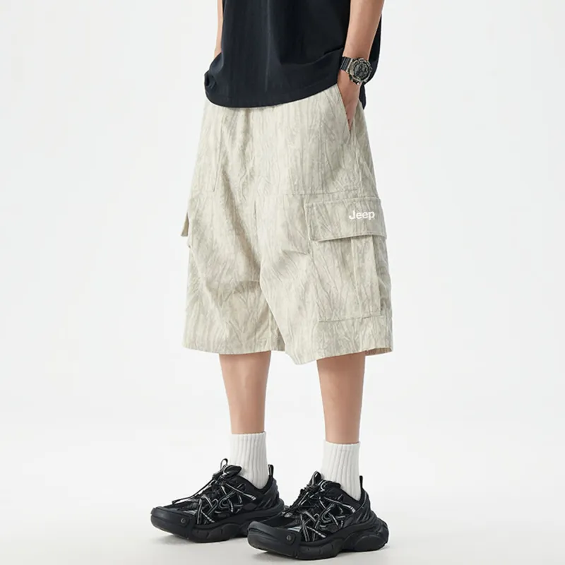 Jeep Cargo Shorts Unisex-4
