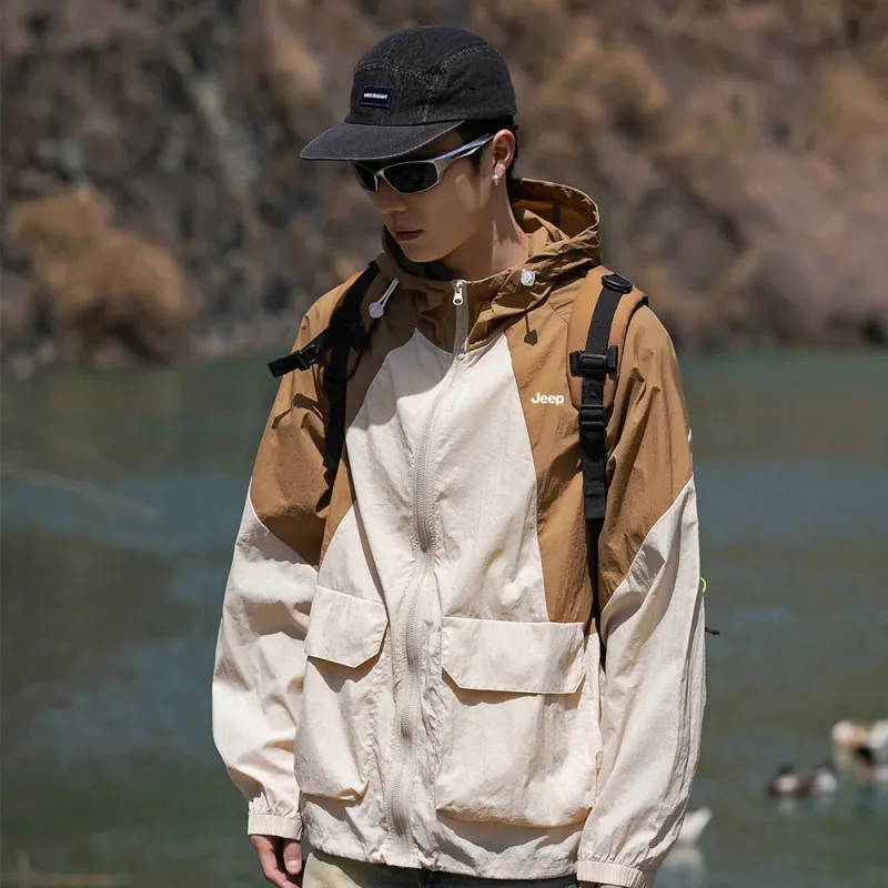 Jeep Super Light Quick Dry UV Protection Sun Protection Clothing Unisex-13