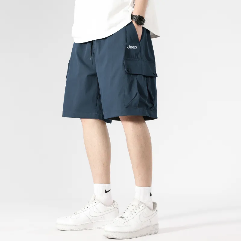 Jeep Cargo Shorts Unisex-16