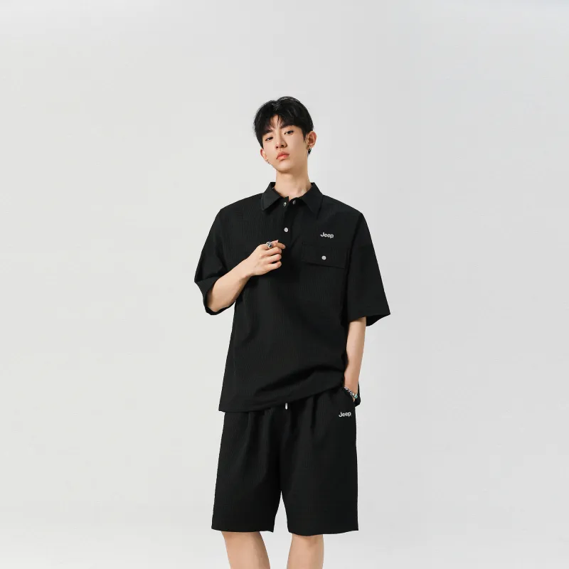 Jeep Casual Sportswear Unisex 2 Piece Set-13