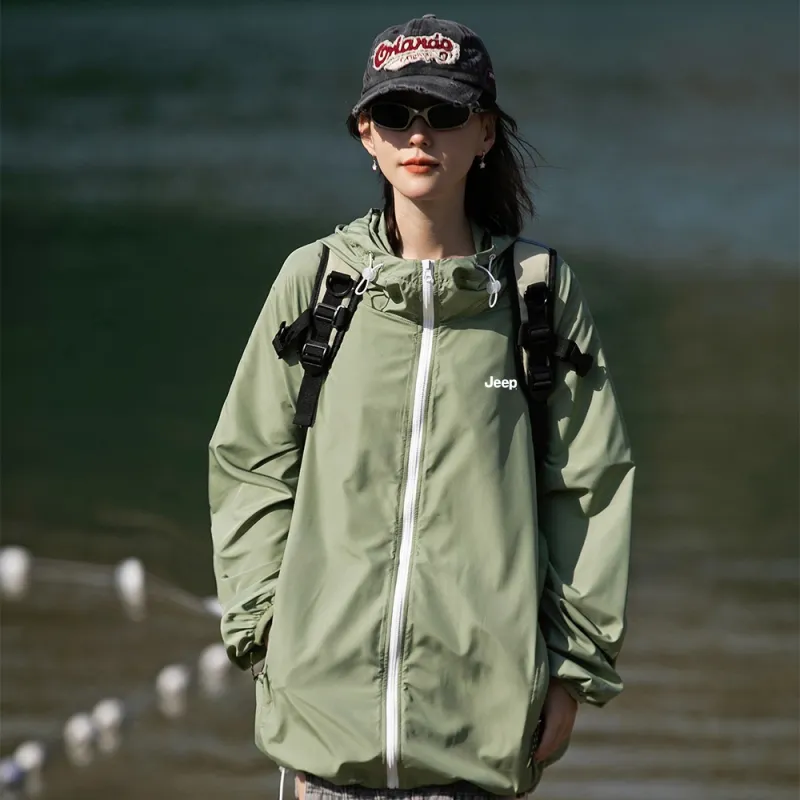 Jeep Super Light Quick Dry Sun Protection Clothing Unisex-11