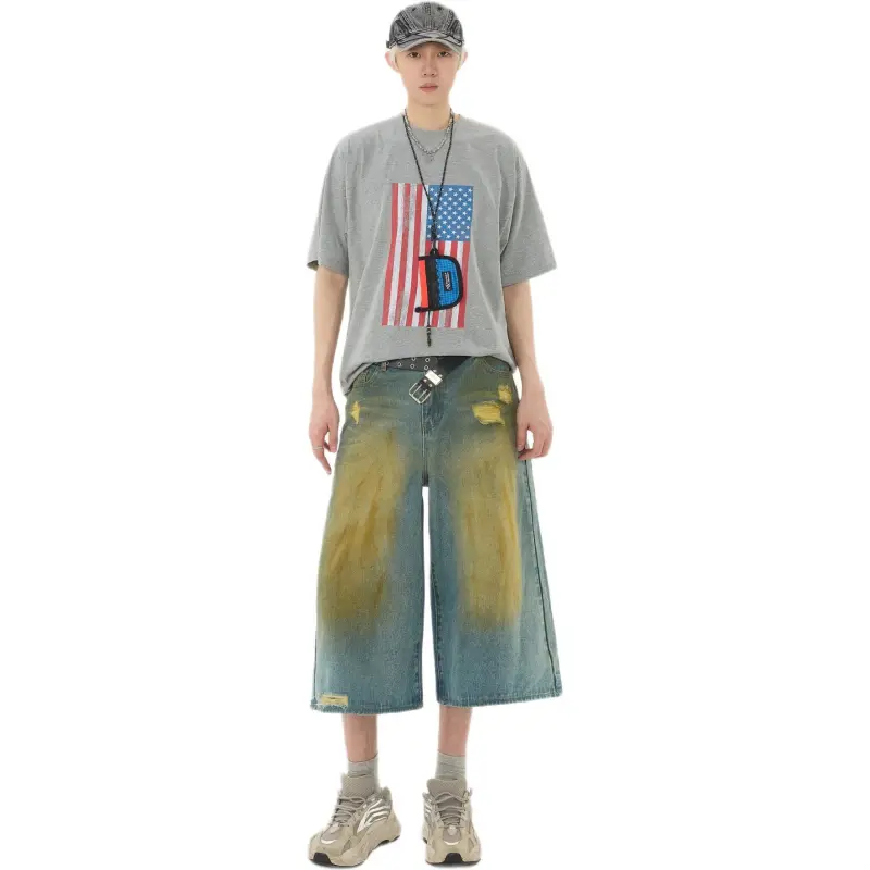 Jeep Denim Shorts Unisex Vintage-5
