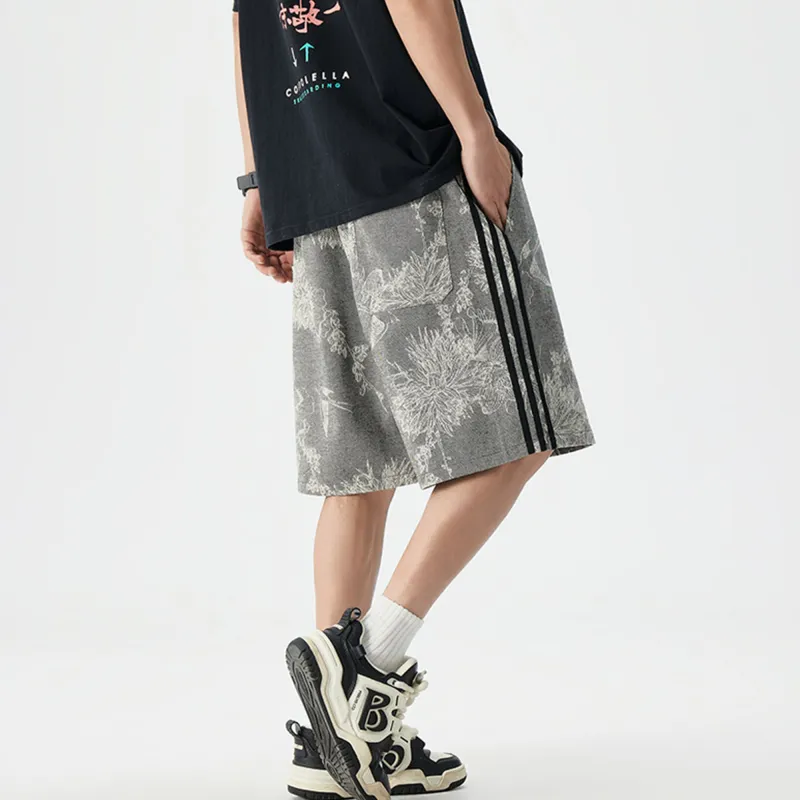 Jeep Casual Shorts Unisex Gray-6