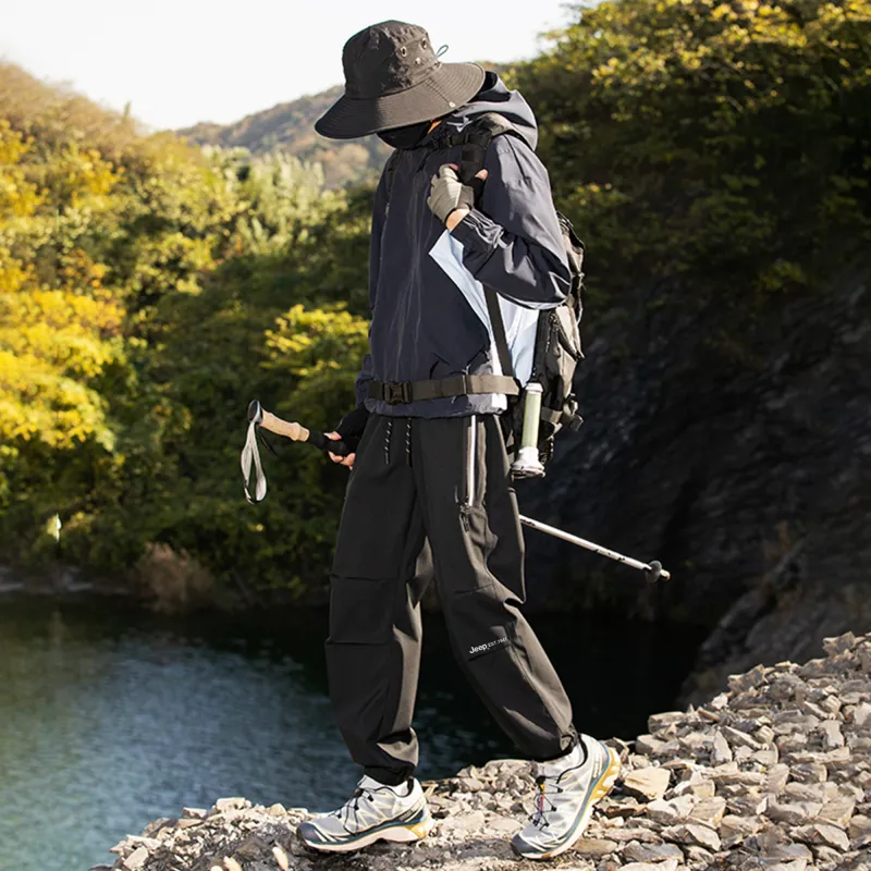 Jeep Casual Pants Unisex-2