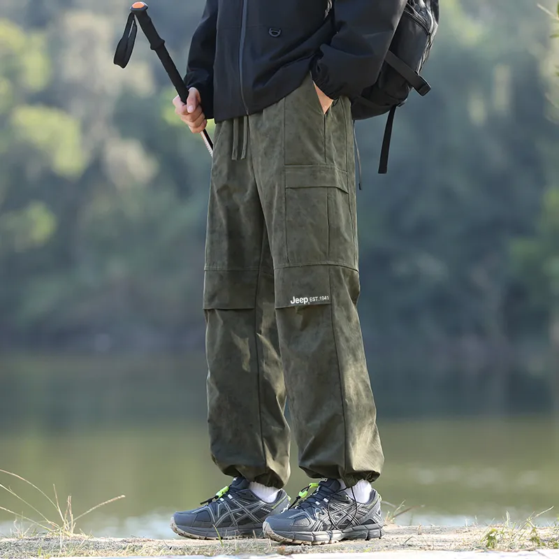 Jeep Casual Pants Unisex-19