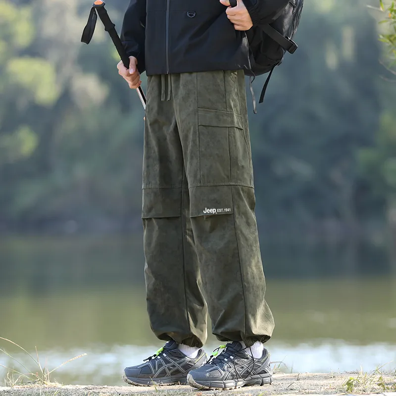 Jeep Casual Pants Unisex-18