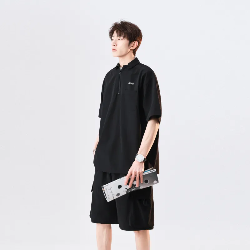 Jeep Casual Sportswear Unisex 2 Piece Set-3