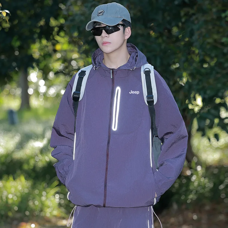 Jeep Super Light Quick Dry Sun Protection Clothing Unisex-12