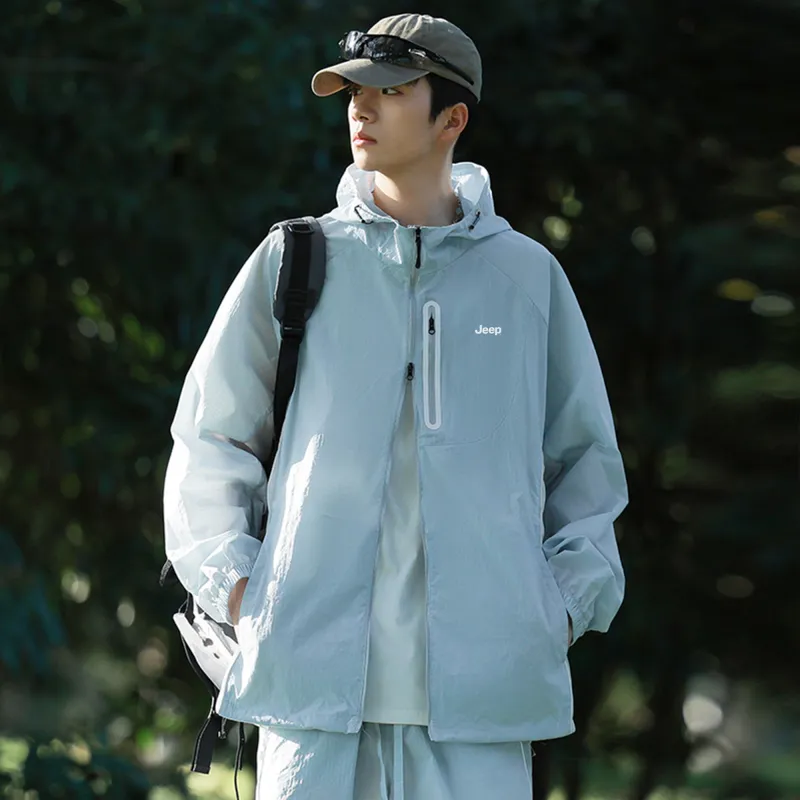 Jeep Super Light Quick Dry Sun Protection Clothing Unisex-7