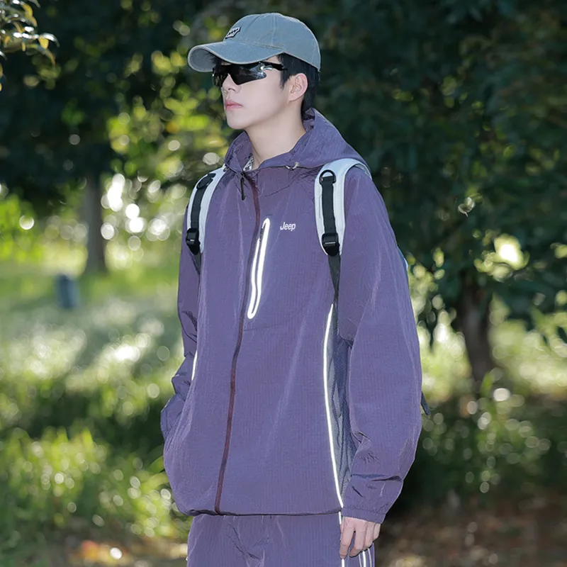 Jeep Super Light Quick Dry Sun Protection Clothing Unisex-13