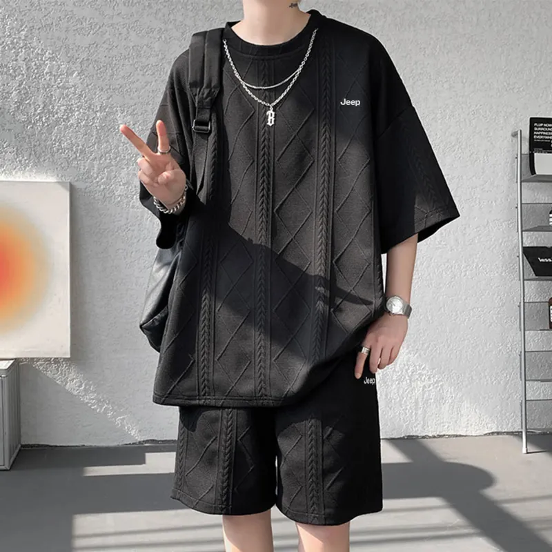 Jeep Casual Sportswear Unisex 2 Piece Set-4