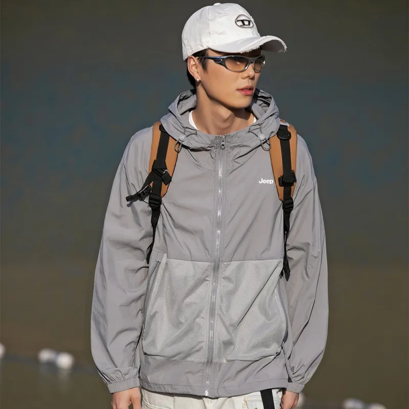 Jeep Super Light Quick Dry UV Protection Sun Protection Clothing Unisex-27