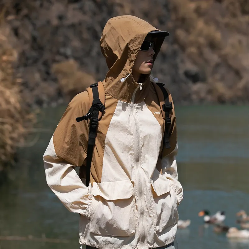 Jeep Super Light Quick Dry UV Protection Sun Protection Clothing Unisex-11