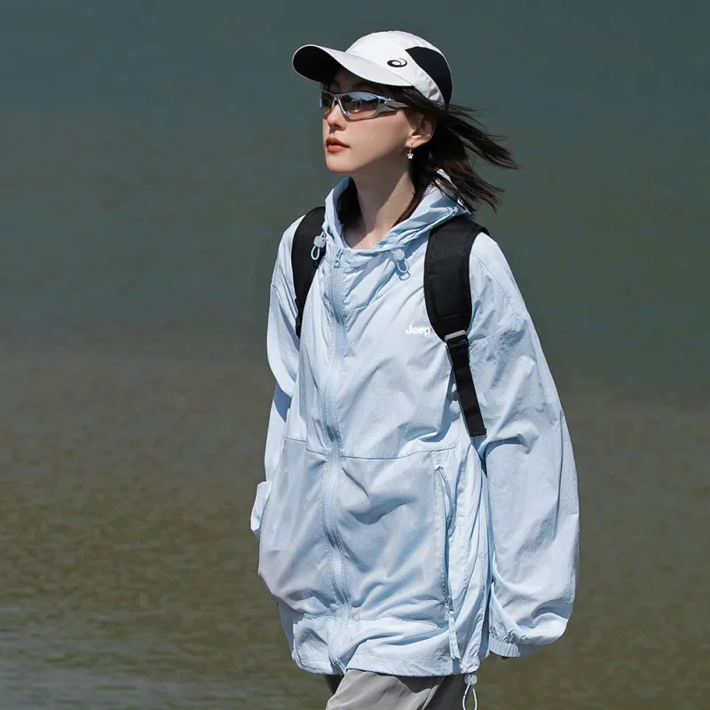 Jeep Super Light Quick Dry UV Protection Sun Protection Clothing Unisex-18