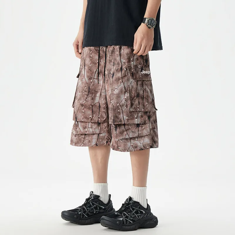 Jeep Cargo Shorts Unisex-12