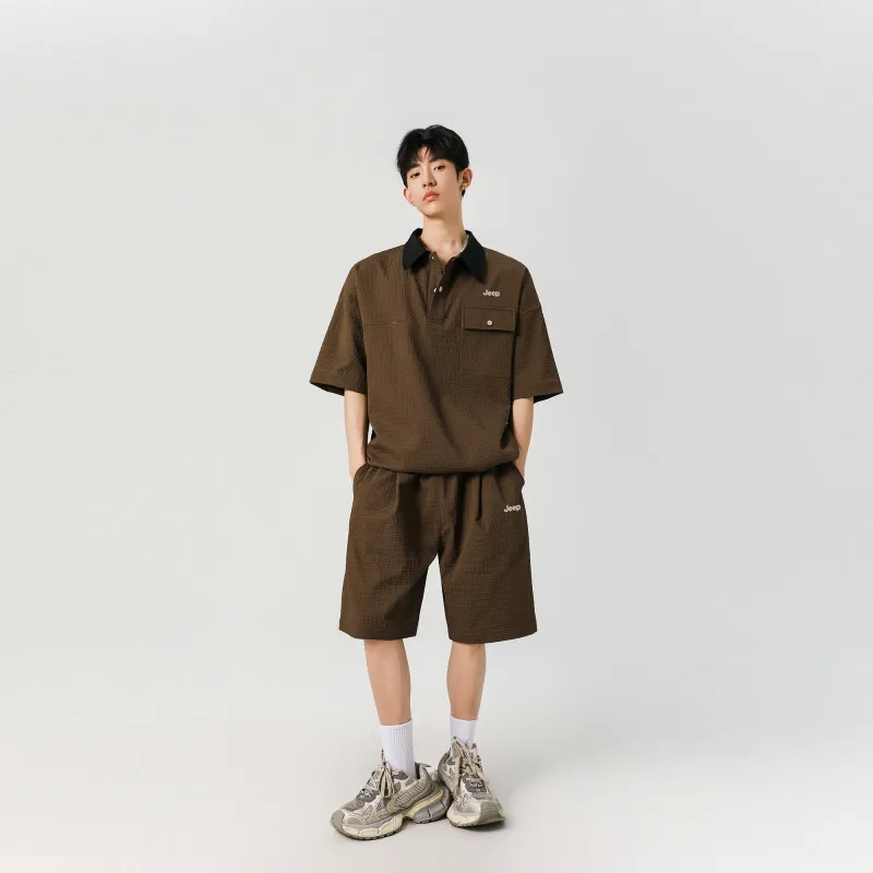 Jeep Casual Sportswear Unisex 2 Piece Set-7