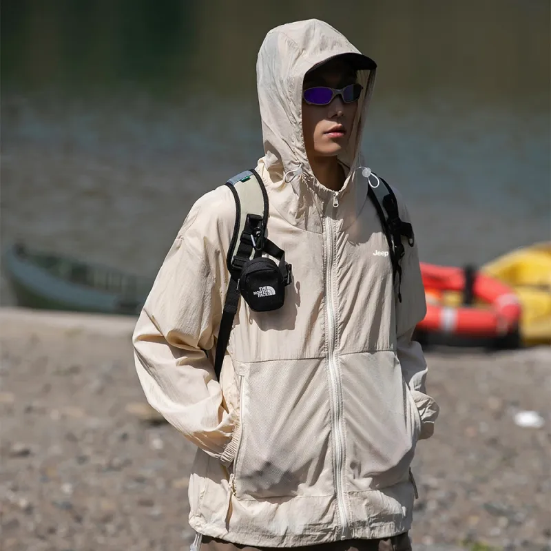 Jeep Super Light Quick Dry UV Protection Sun Protection Clothing Unisex-10