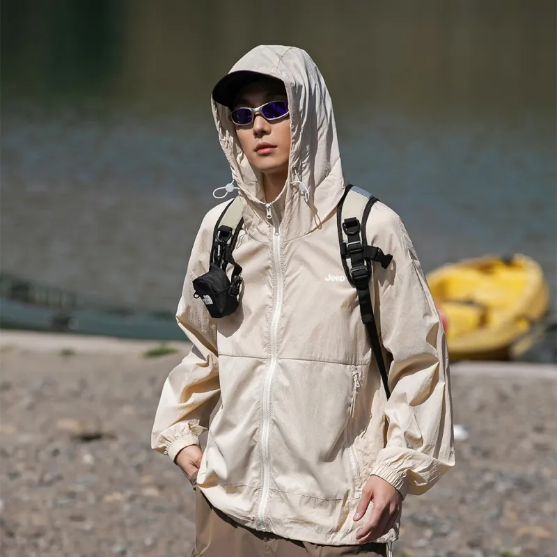 Jeep Super Light Quick Dry UV Protection Sun Protection Clothing Unisex-9