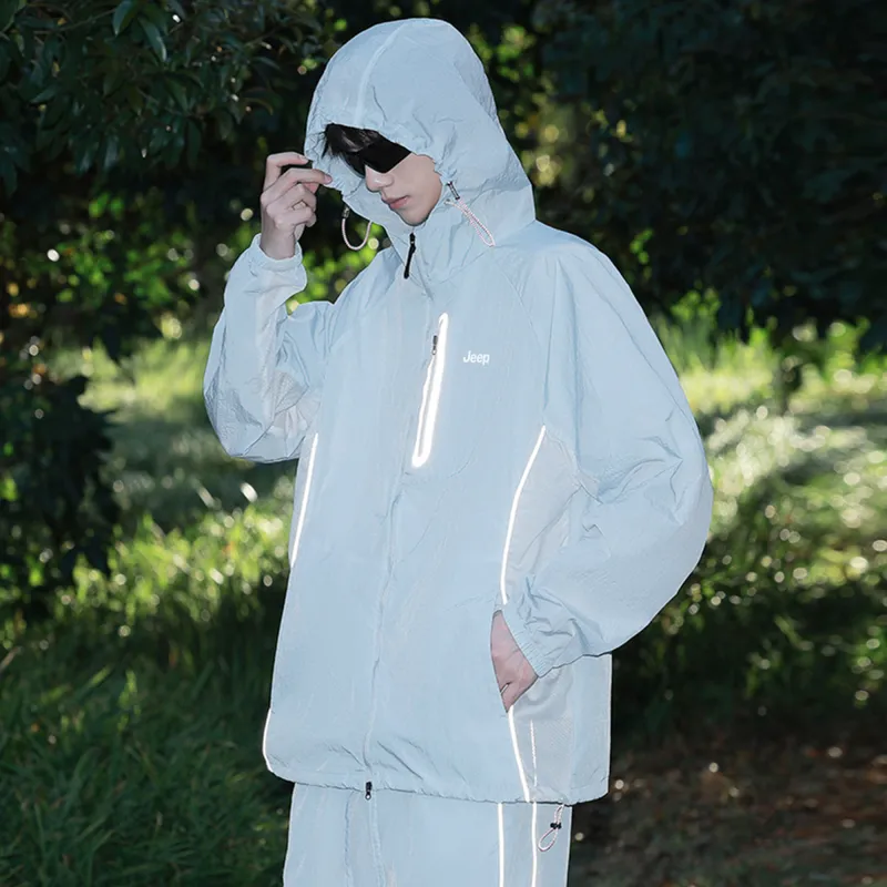 Jeep Super Light Quick Dry Sun Protection Clothing Unisex-9