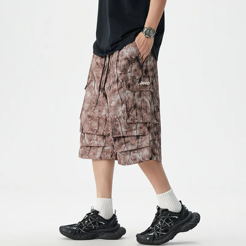 Jeep Cargo Shorts Unisex-11