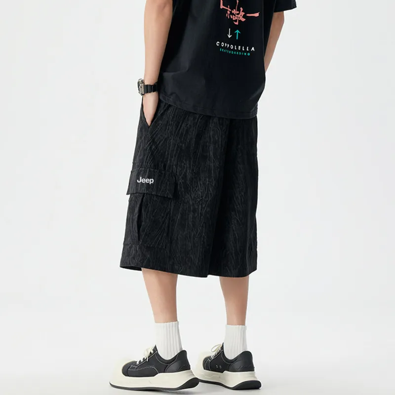 Jeep Cargo Shorts Unisex-9