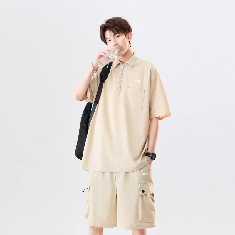 Jeep Casual Sportswear Unisex 2 Piece Set-8