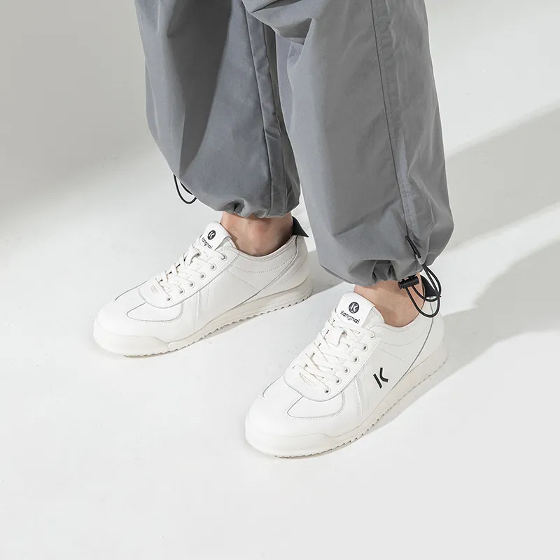 KANGNAI Slip Resistant Low Top Casual Shoes Men's-4