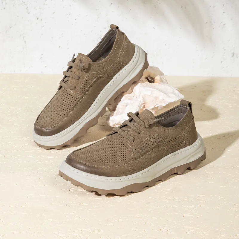 KANGNAI Low Top Casual Shoes Men's-12