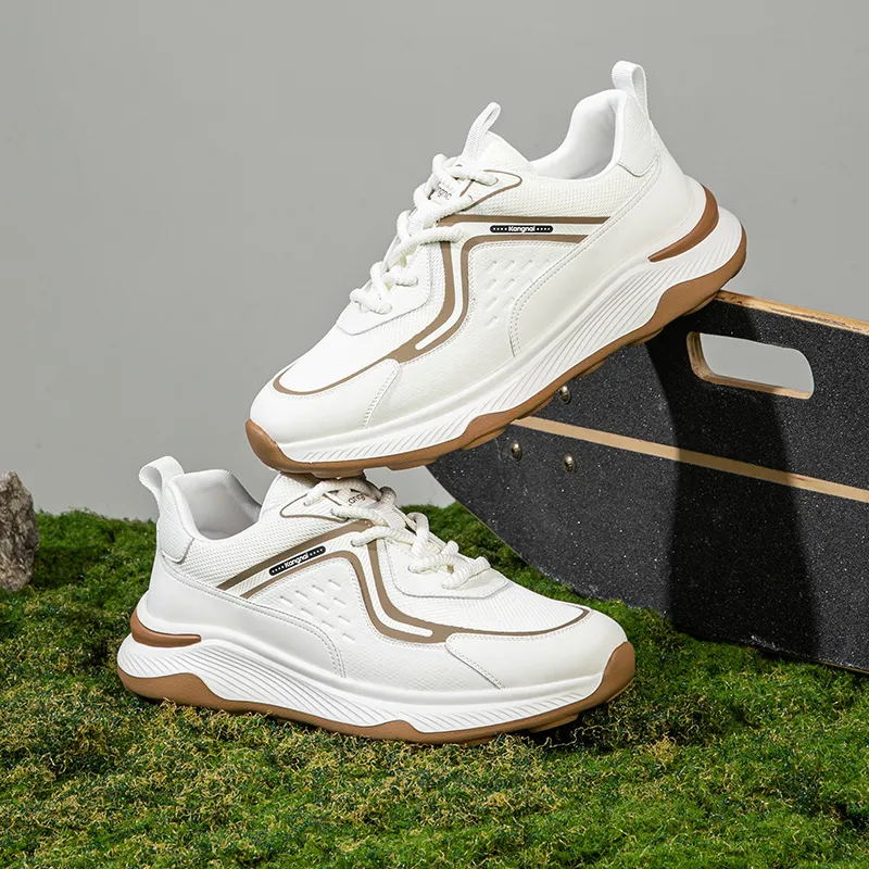 KANGNAI Breathable Low Top Casual Shoes Men's-5