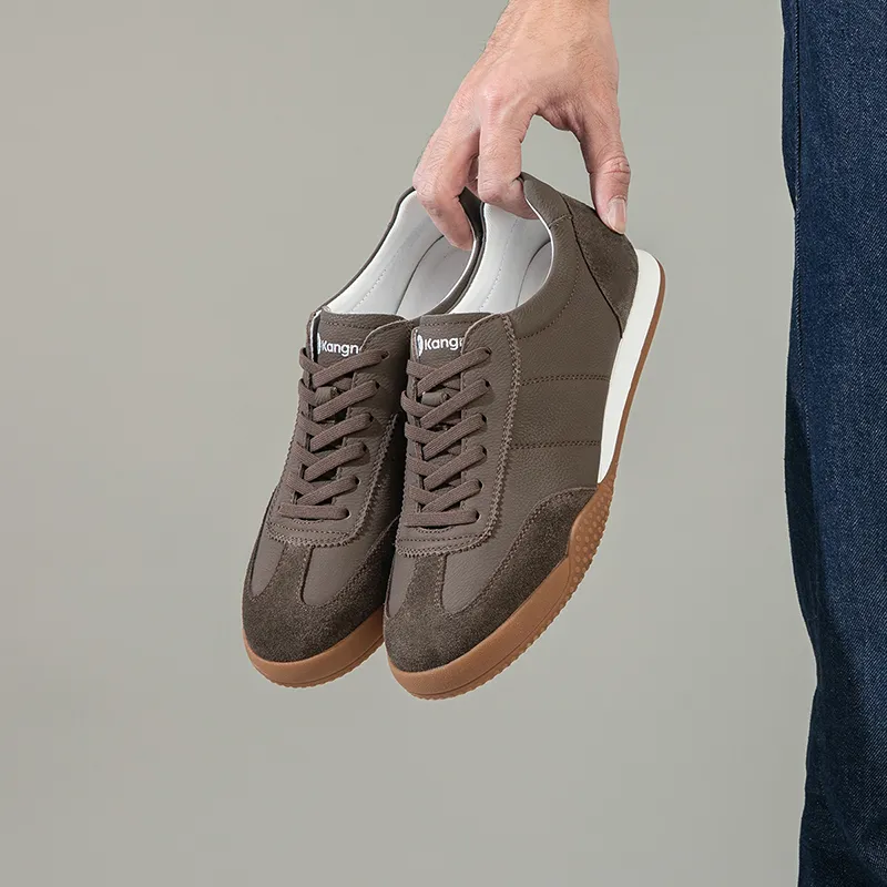 KANGNAI Breathable Low Top Casual Shoes Men's-11