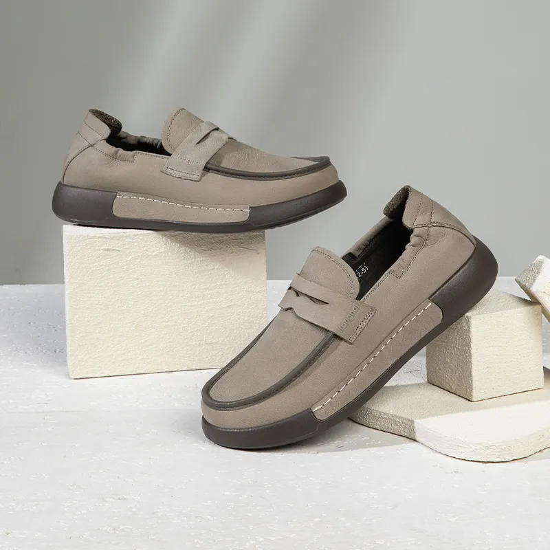 KANGNAI Men's Casual Shoes Men Low Top-13