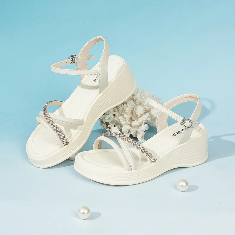 KANGNAI One Strap Sandals Women's-11