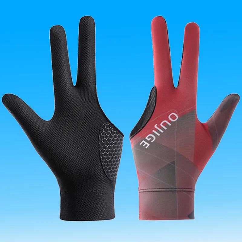 BSELEON Billiards Three Finger Gloves Unisex-19