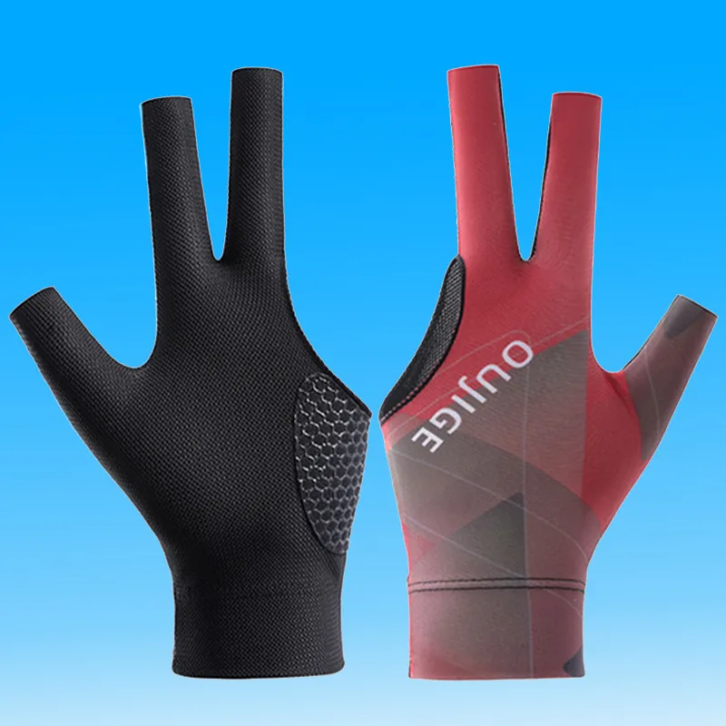 BSELEON Billiards Three Finger Gloves Unisex-21