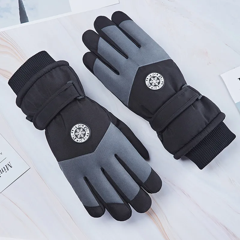 BSELEON Ski Gloves Windproof And Rainproof Outdoor Sports Gloves Unisex-9