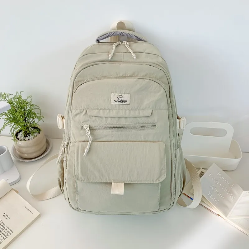 BSELEON Nylon Backpack Unisex Multicolor-9