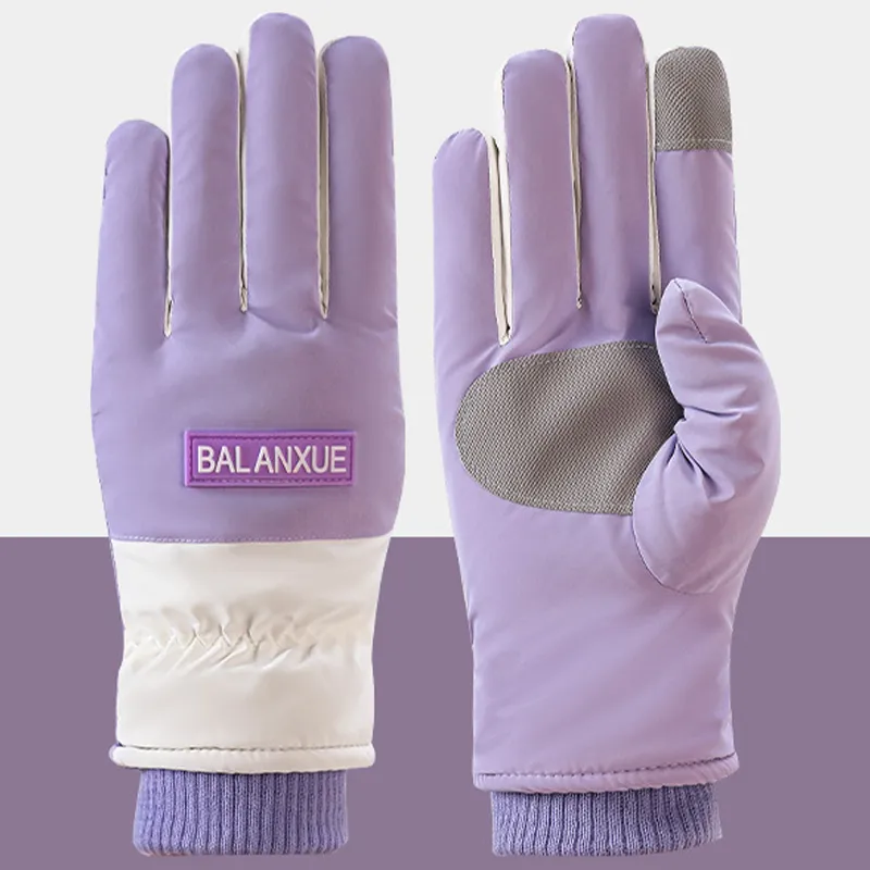 BSELEON Ski Gloves Thermal Outdoor Gloves Unisex-7