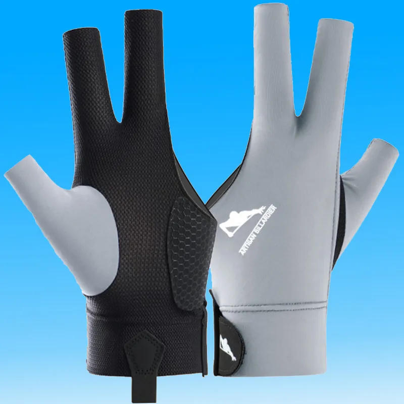BSELEON Billiards Three Finger Gloves Unisex-5