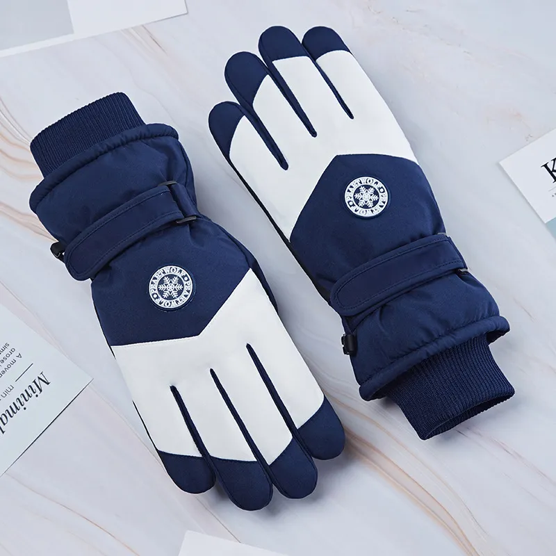 BSELEON Ski Gloves Windproof And Rainproof Outdoor Sports Gloves Unisex-7