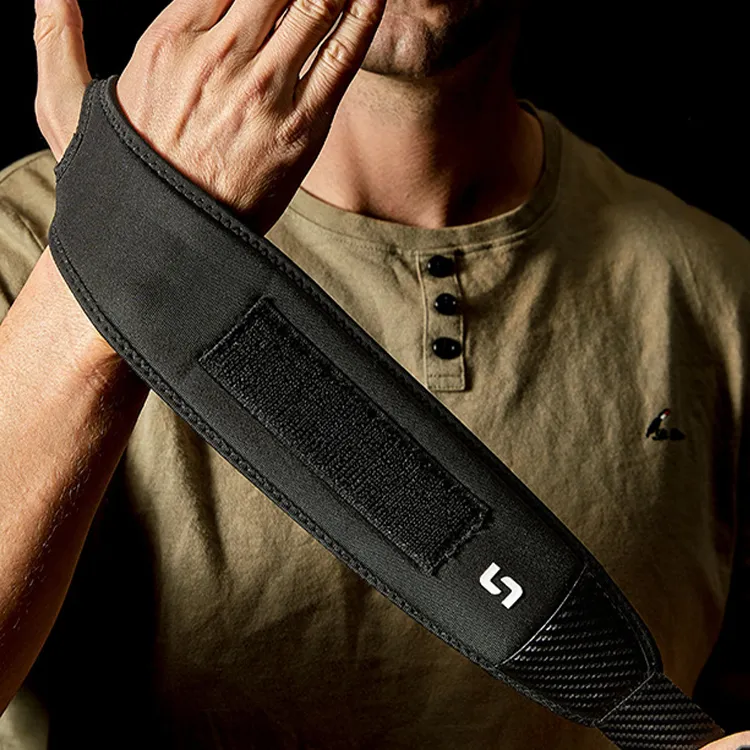 BSELEON Wristbands Breathable Warm Protective Compression Black Unisex-4