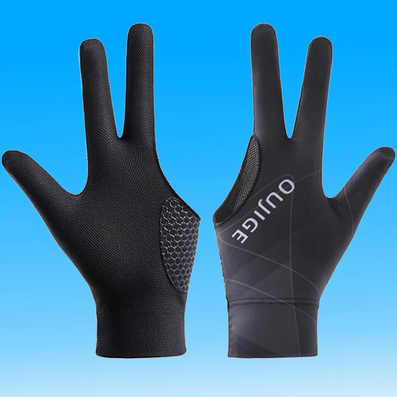 BSELEON Billiards Three Finger Gloves Unisex-15