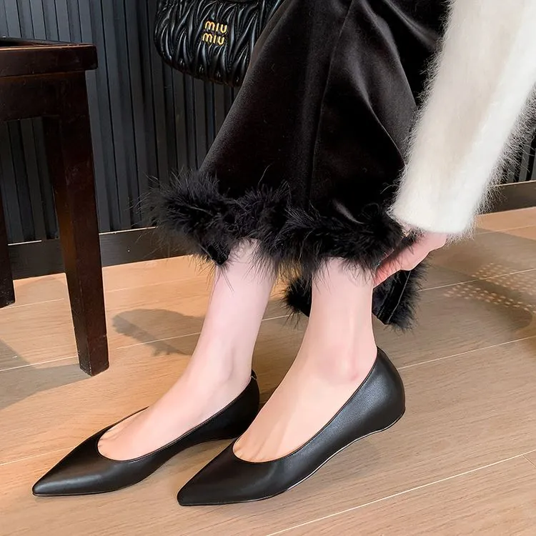 QUICHESHOES Casual Single Shoes Women's-4