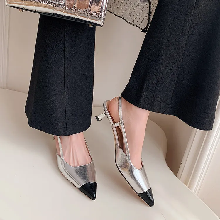 QUICHESHOES Slim Heel High Heels Women's-15