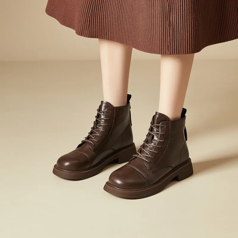 QUICHESHOES Ankle Boots Women's-5
