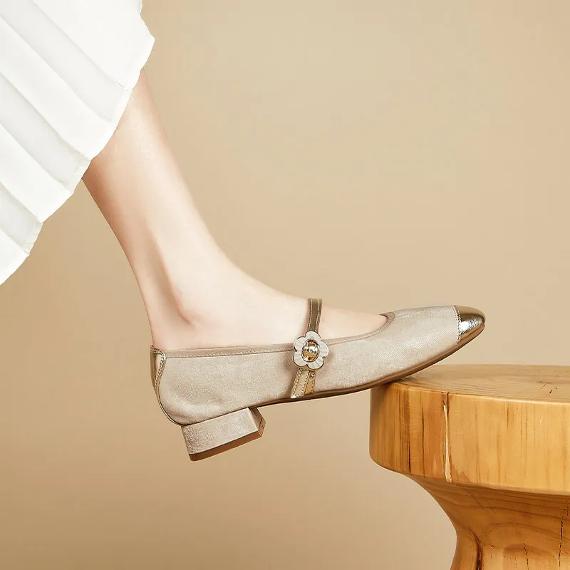 QUICHESHOES Casual Single Shoes Women's-18