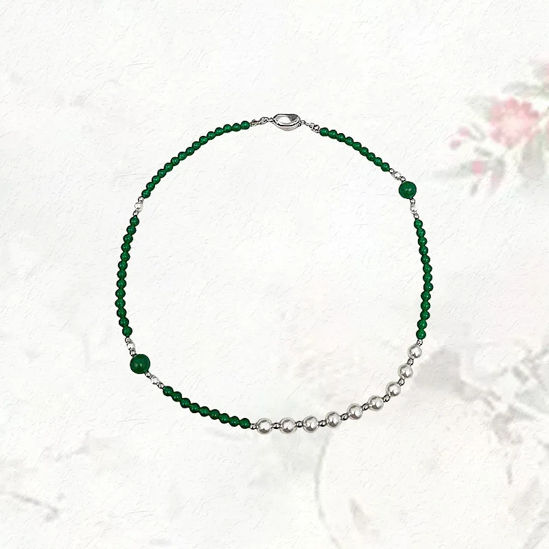 GIRATI Chalcedony Jade Necklaces Women's-3