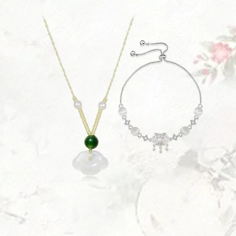 GIRATI Colored Glaze Necklaces Women's-3